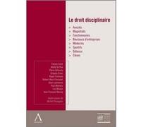 Le droit disciplinaire Collectif (Auteur)