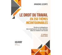 Le droit du travail en 250 thèmes incontournables: Droits et obligations des employeurs et des salariés dans la relation de travail
