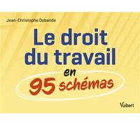 Le droit du travail en 95 schémas - Jean-Christophe Debande - Vuibert - broché - Etude