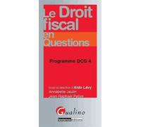 Le Droit Fiscal En Questions - Programme Dcg 4