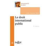 Le droit international public