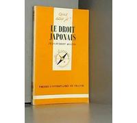 Le Droit japonais