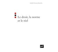 Le droit, la norme et le réel