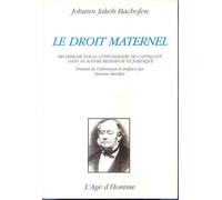 Le Droit Maternel