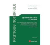 Le droit notarial du divorce