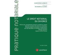 Le droit notarial du divorce Christophe Lesbats (Auteur)