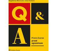 Le droit pénal avant l'examen - Magdalena Błaszczyk, Anna Zientara (Literatur : Recht auf Polnisch)