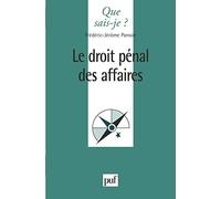 Le droit pénal des affaires