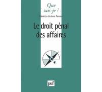 Le Droit Pénal Des Affaires