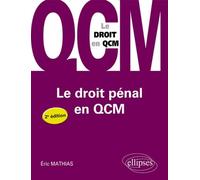 Le droit pénal en QCM
