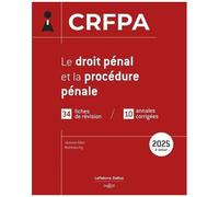 Le Droit Pénal Et La Procédure Pénale