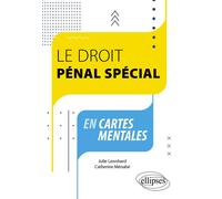 Le droit pénal spécial en cartes mentales - Julie Leonhard - Ellipses - broché - Etude