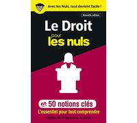 Le Droit pour les Nuls en 50 notions clés, 2ed