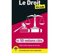 Dina Topeza-de la Croix – Le Droit pour les Nuls en 50 notions clés – 3e éd – Broché