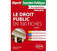 Le droit public en 100 fiches