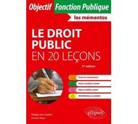 Le Droit Public En 20 Leçons