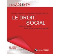 Le droit social: Droit du travail - Droit de la protection sociale Véritable outil de travail pour apprendre et maîtriser les règles du droit social (2024-2025)