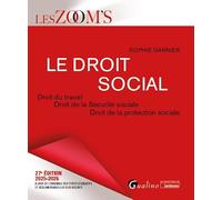 Le droit social: Droit du travail - Droit de la Sécurité sociale - Droit de la protection sociale - Véritable outil de travail pour apprendre et maîtriser les règles du droit social (2024-2025)