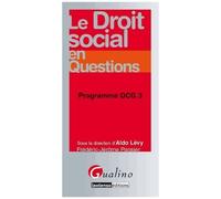Le Droit Social En Questions - Programme Dcg 3