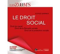 Le droit social Sophie Garnier (Auteur)