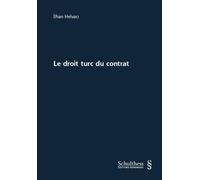 Le Droit Turc Du Contrat