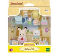 2 Figurines Sylvian Families Le duo des bébés en promenade