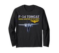 Le F-14 Tomcat en action. L'aviation navale est au meilleur. Manche Longue