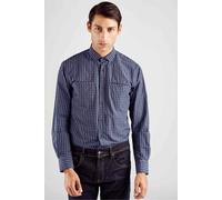 le fabuleux marcel de bruxelles chemises homme de couleur bleu S