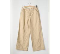 le fabuleux marcel de bruxelles pantalons femme de couleur beige