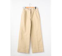 le fabuleux marcel de bruxelles pantalons femme de couleur beige 36
