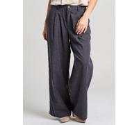 le fabuleux marcel de bruxelles pantalons femme de couleur bleu