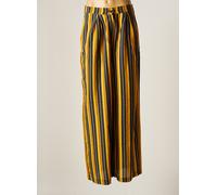 le fabuleux marcel de bruxelles pantalons femme de couleur jaune 40