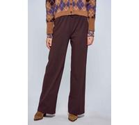 le fabuleux marcel de bruxelles pantalons femme de couleur marron 36