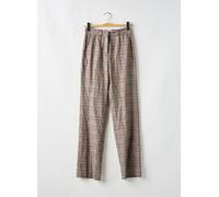le fabuleux marcel de bruxelles pantalons femme de couleur marron 40