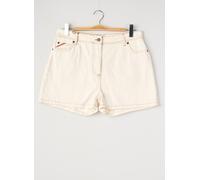le fabuleux marcel de bruxelles shorts / bermudas femme de couleur beige 36