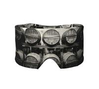 Le fard à paupières confortable en forme de tonneau de vin, les cache-oreilles pour dormir, le bandeau chaud et le design double face peuvent tous être utilisés. Convient pour la méditation et le yoga