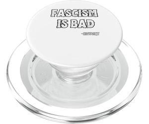 Le fascisme est Une Mauvaise Histoire Citation de leçon PopSockets PopGrip pour MagSafe