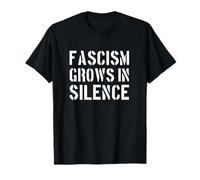 Le fascisme grandit dans Le Silence Monochrome T-Shirt