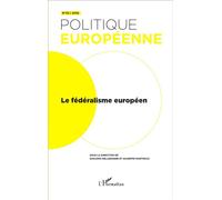 Le fédéralisme européen Année 2016 - Collectif - L'harmattan - broché - Revue