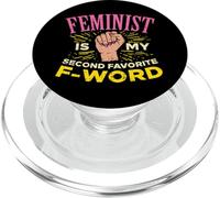 Le féminisme est Mon deuxième féminisme féminin préféré au Monde. PopSockets PopGrip pour MagSafe