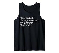 Le féminisme est Mon deuxième Mot préféré Débardeur