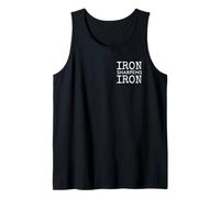 Le Fer aiguise la Force du Fer dans Brotherhood Sisterhood Débardeur