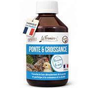 Le Fermier Ponte & Croissance 250 ML - Complément Alimentaire Liquide pour Poules & Volailles - Favorise la Ponte et Le Développement - sans Risque pour Les Œufs - Solution Buvable