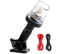 Le feu d'ancre ajustable EVERBEAM P600 en acier inoxydable pour bateaux de pêche et navires marins - donne une visibilité de 360 degrés pour 3 milles nautiques - résistant aux intempéries, 36 pc LED