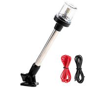 Le feu d'ancre ajustable EVERBEAM P700 en acier inoxydable pour bateaux de pêche et navires marins - donne une visibilité de 360 degrés pour 3 milles nautiques - résistant aux intempéries, 36 pc LED