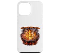 Le feu et l'acier travaillent Ensemble Coque pour iPhone 13 Pro Max
