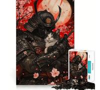 Le fidèle Compagnon du samouraï Puzzle de 1000 pièces pour Adultes Jeu de logique Clair Découpe Parfaite Cadeau créatif (50x75cm)