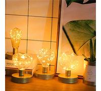 Le fil de cuivre forgé peut envoyer des meilleurs amis, un anniversaire, Noël, Thanksgiving, une chambre à coucher, une décoration de chevet (diamant USB).