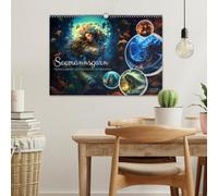 Le fil de la mer - Mythes, légendes et histoires de marins, Version française (Calendrier mural 2026 DIN A3 portrait), Calendrier CALVENDO mensuel