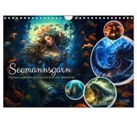 Le fil de la mer - Mythes, légendes et histoires de marins, Version française (Calendrier mural 2026 DIN A4 portrait), Calendrier CALVENDO mensuel